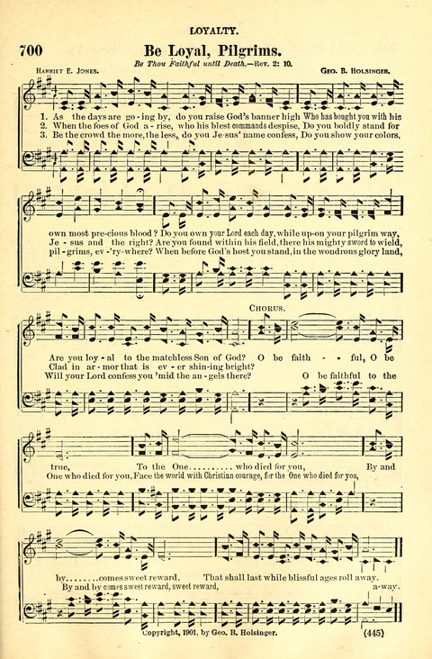 The Brethren Hymnal: A Collection of Psalms, Hymns and Spiritual Songs suited for Song Service in Christian Worship, for Church Service, Social Meetings and Sunday Schools page 443