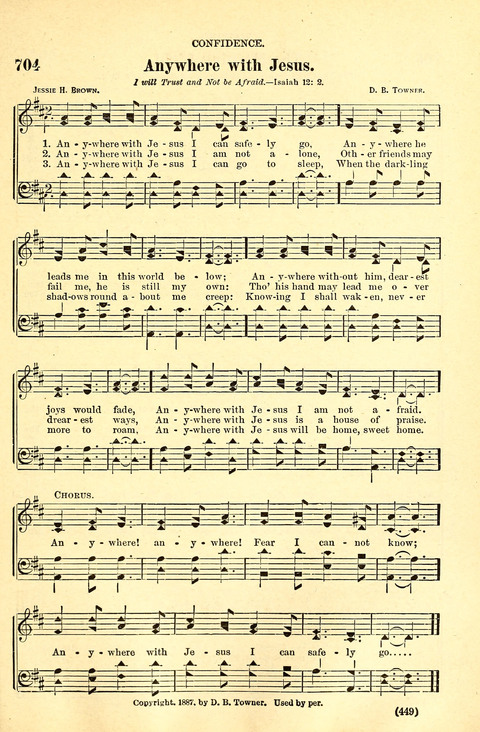 The Brethren Hymnal: A Collection of Psalms, Hymns and Spiritual Songs suited for Song Service in Christian Worship, for Church Service, Social Meetings and Sunday Schools page 447