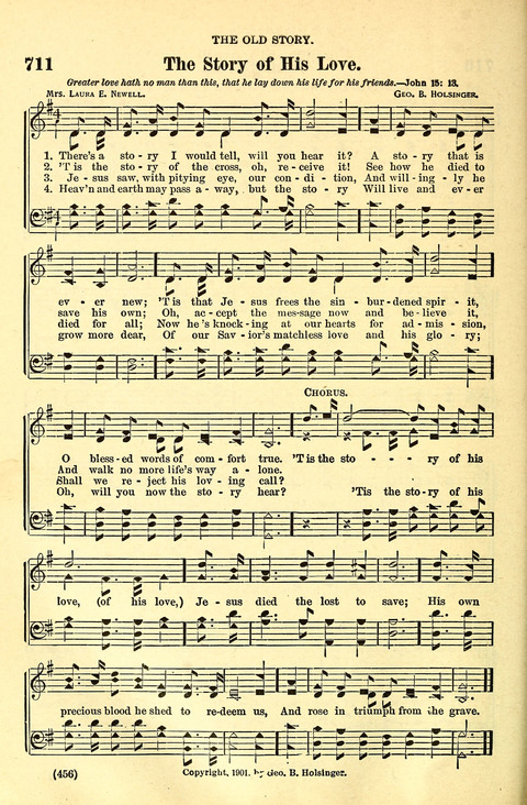 The Brethren Hymnal: A Collection of Psalms, Hymns and Spiritual Songs suited for Song Service in Christian Worship, for Church Service, Social Meetings and Sunday Schools page 454