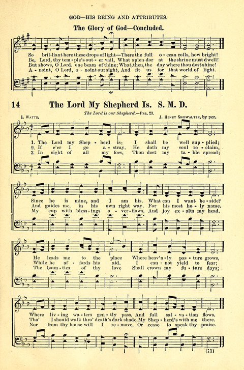 The Brethren Hymnal: A Collection of Psalms, Hymns and Spiritual Songs suited for Song Service in Christian Worship, for Church Service, Social Meetings and Sunday Schools page 7