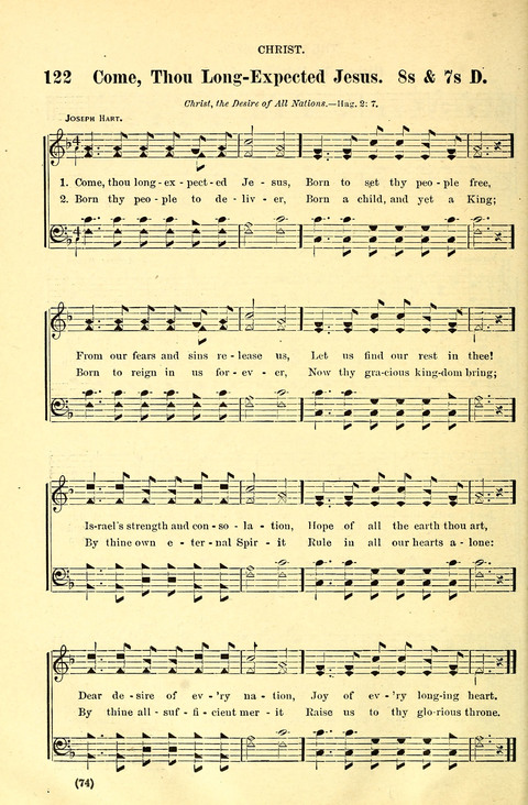 The Brethren Hymnal: A Collection of Psalms, Hymns and Spiritual Songs suited for Song Service in Christian Worship, for Church Service, Social Meetings and Sunday Schools page 70