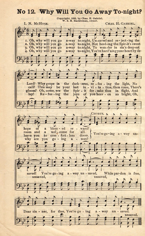 Twentieth (20th) Century Songs Part One page 12