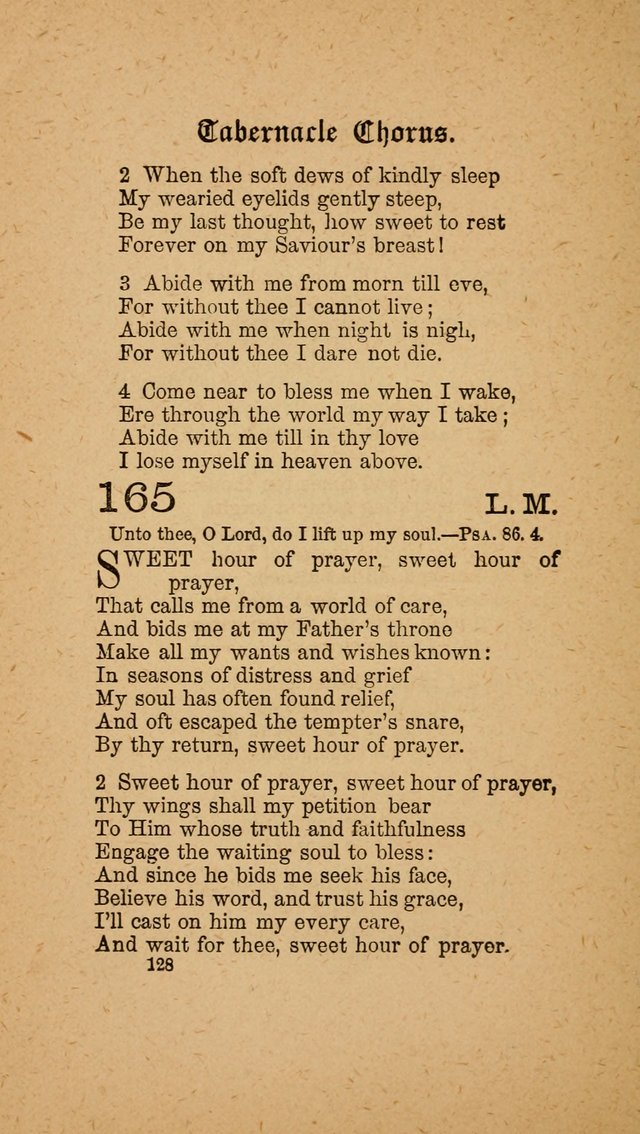 The Tabernacle Chorus (Trinity ed.) page 128