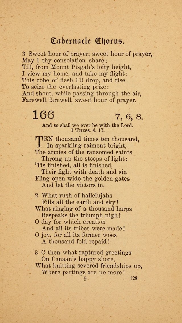 The Tabernacle Chorus (Trinity ed.) page 129