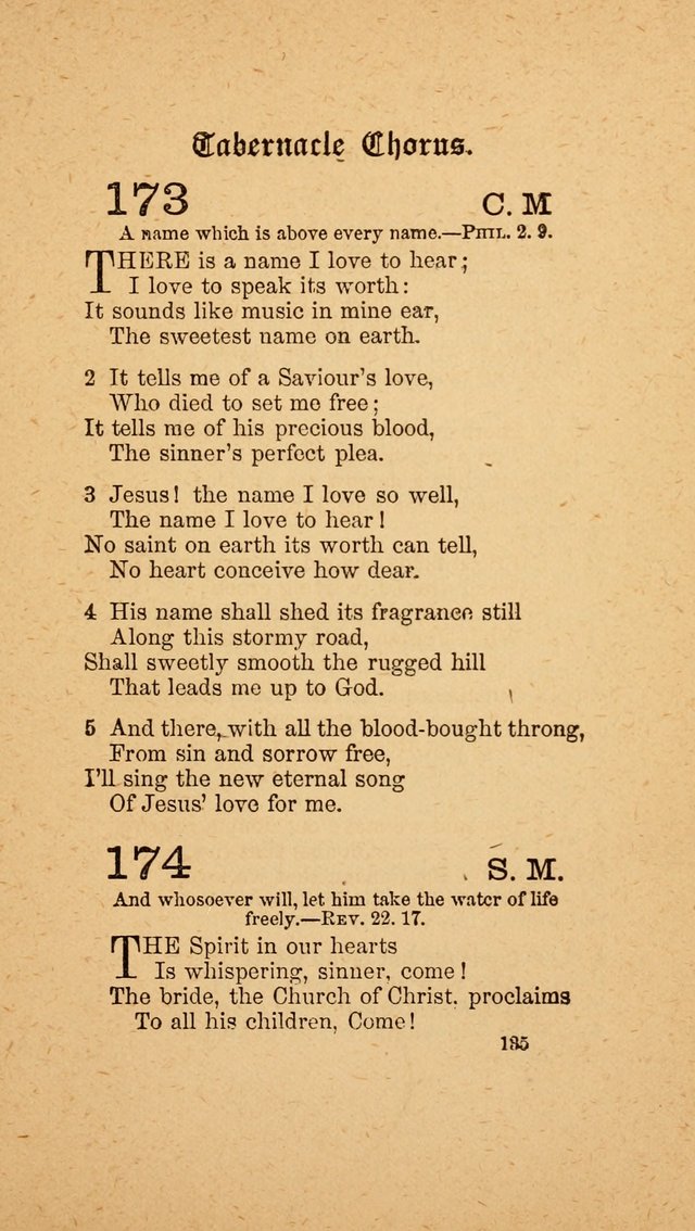 The Tabernacle Chorus (Trinity ed.) page 135