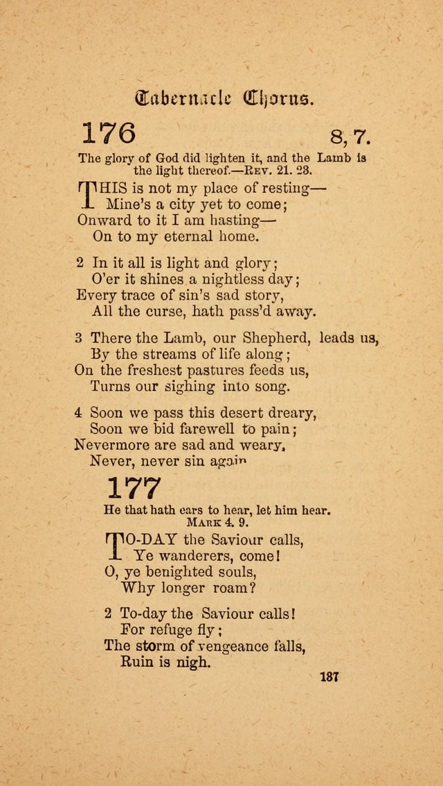 The Tabernacle Chorus (Trinity ed.) page 137