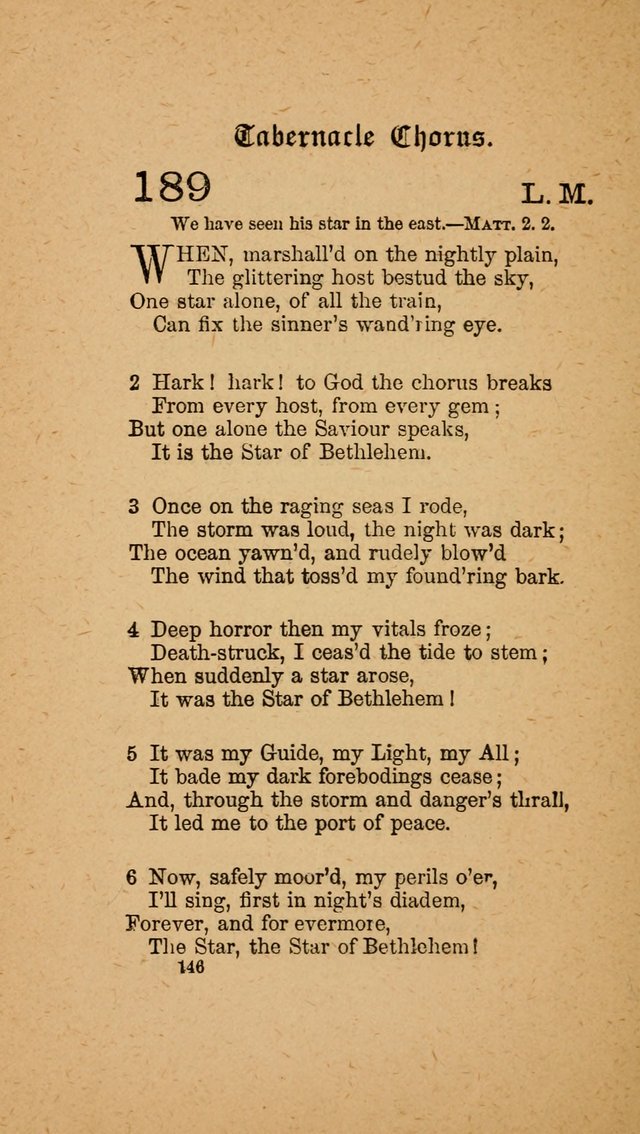 The Tabernacle Chorus (Trinity ed.) page 146