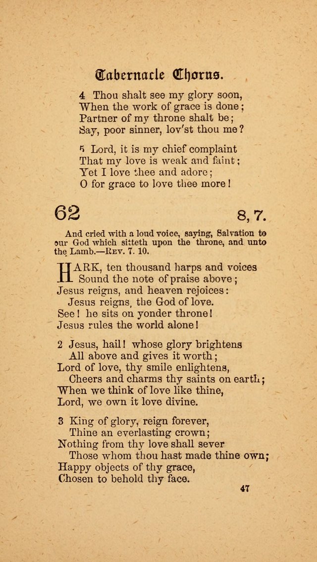 The Tabernacle Chorus (Trinity ed.) page 47