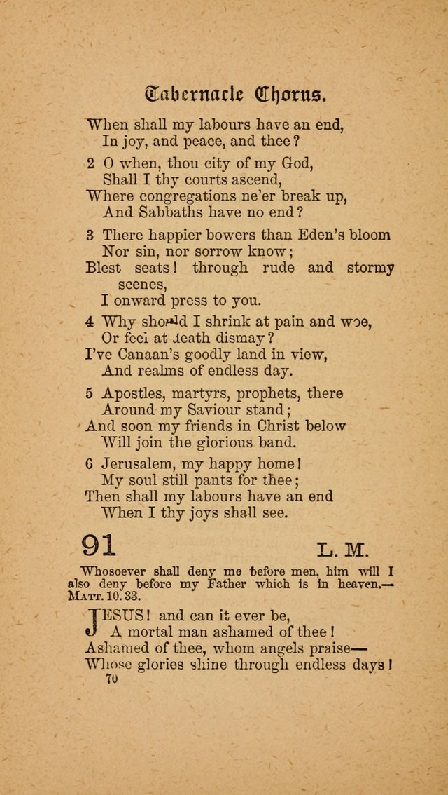 The Tabernacle Chorus (Trinity ed.) page 70