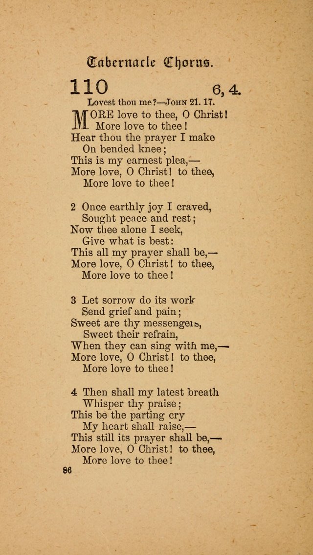 The Tabernacle Chorus (Trinity ed.) page 86