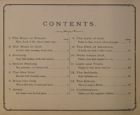 The Temple Emanu-El Hymn Book for Schools (Part I) page 14