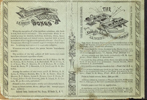 Temperance and Gospel Songs: for the use of Temperance Clubs and Gospel Temperance Meetings page 104