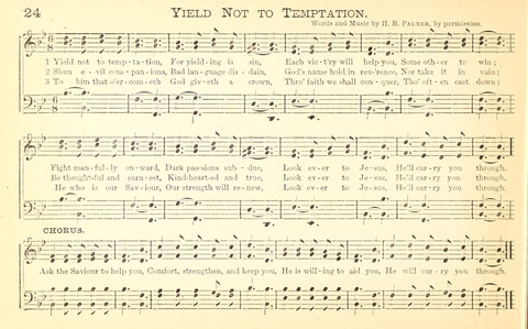 Temperance and Gospel Songs: for the use of Temperance Clubs and Gospel Temperance Meetings page 24