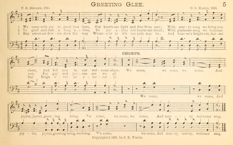 Temperance and Gospel Songs: for the use of Temperance Clubs and Gospel Temperance Meetings page 5