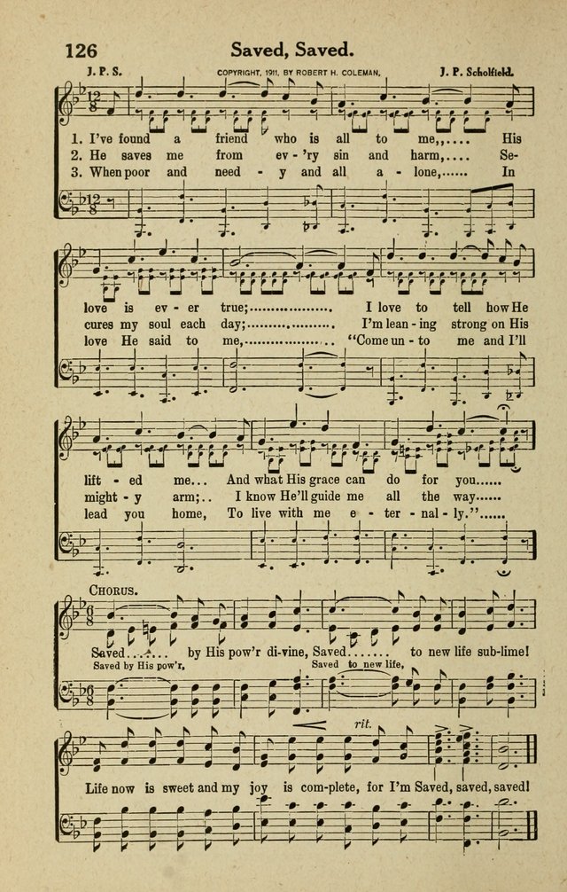 The Tabernacle Hymns page 126