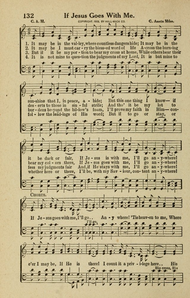 The Tabernacle Hymns page 132