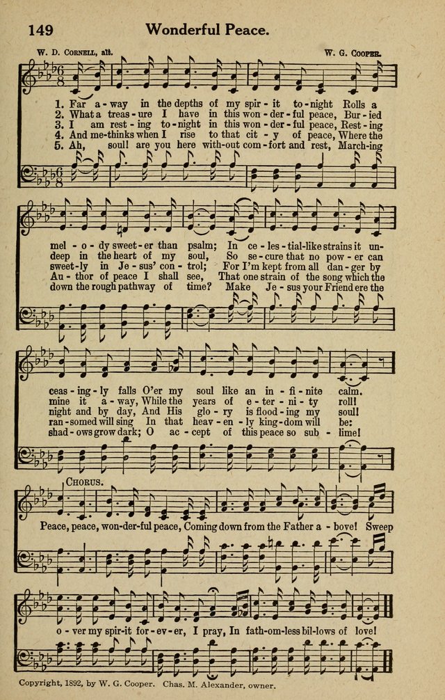 The Tabernacle Hymns page 149