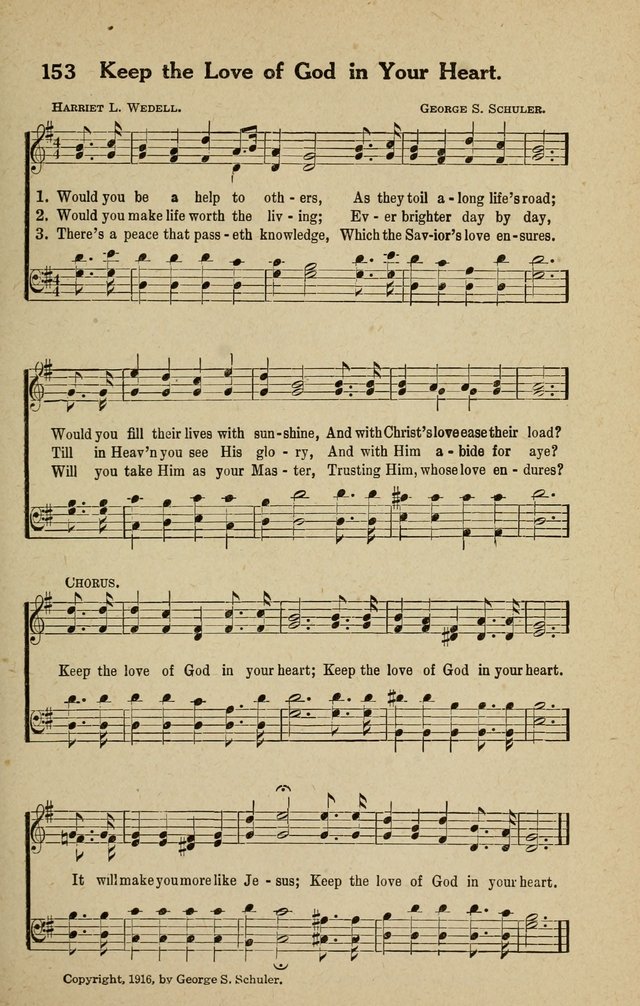 The Tabernacle Hymns page 153