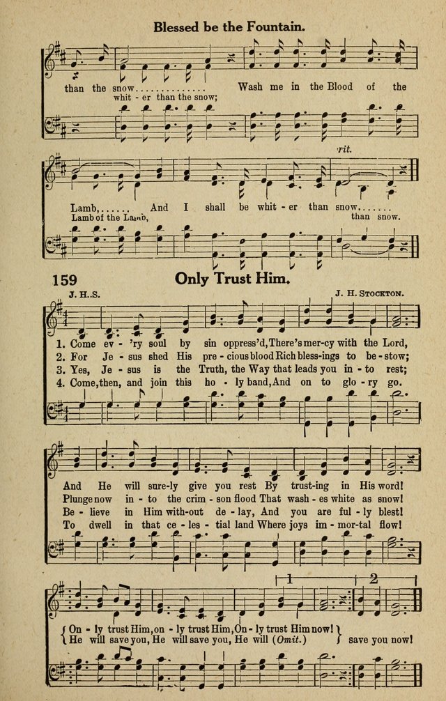 The Tabernacle Hymns page 159