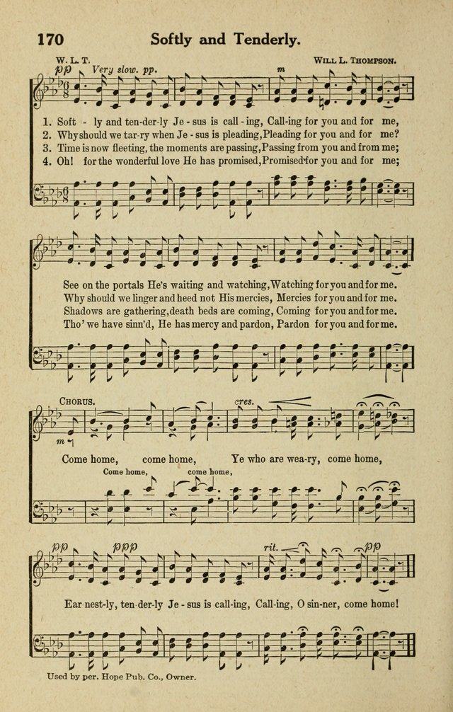 The Tabernacle Hymns page 170