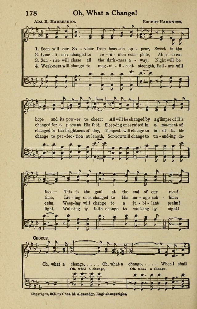 The Tabernacle Hymns page 178