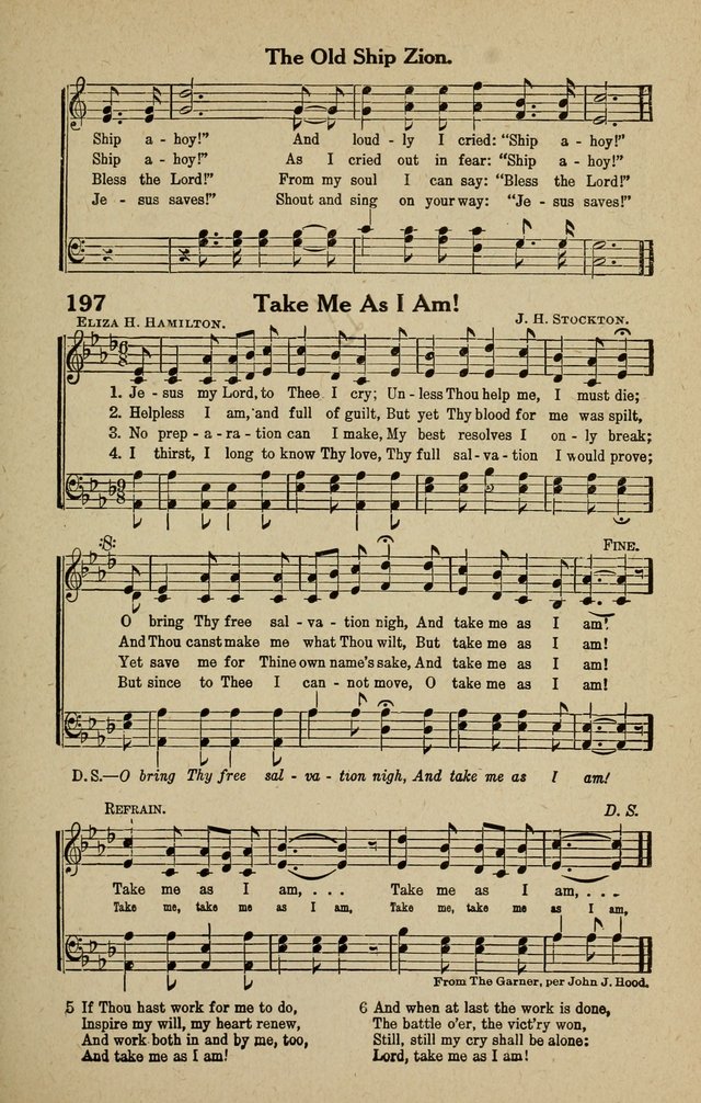 The Tabernacle Hymns page 197