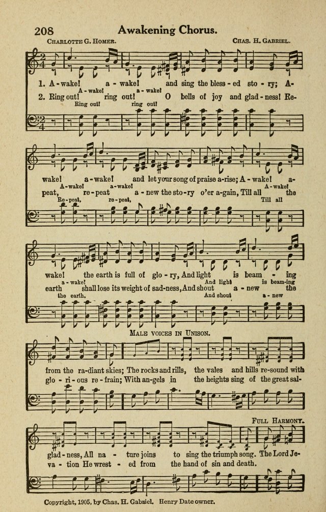 The Tabernacle Hymns page 212