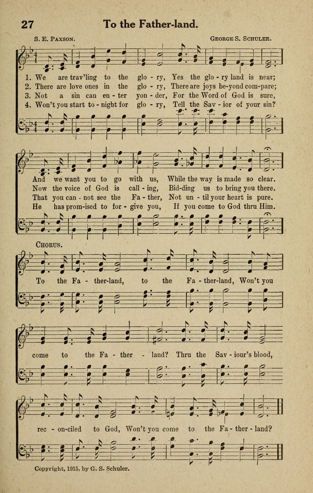 The Tabernacle Hymns page 27