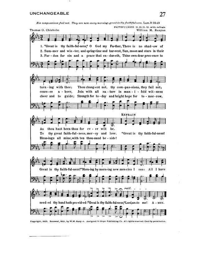 Trinity Hymnal page 23