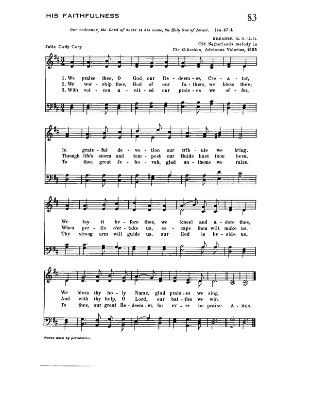 Trinity Hymnal page 67