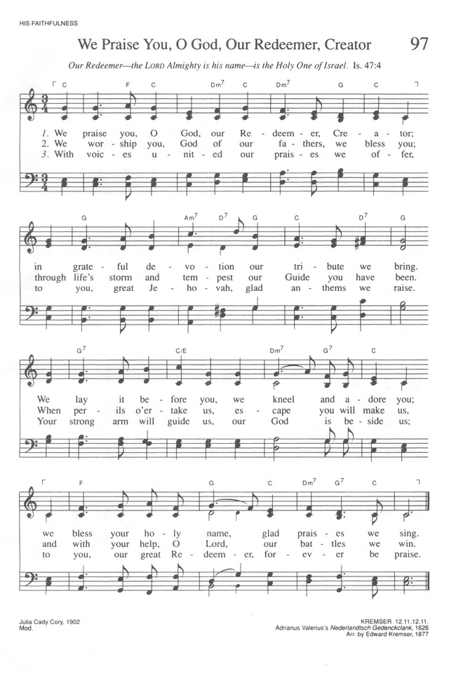 Trinity Hymnal (Rev. ed.) page 101