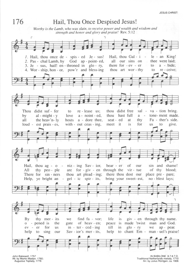 Trinity Hymnal (Rev. ed.) page 184