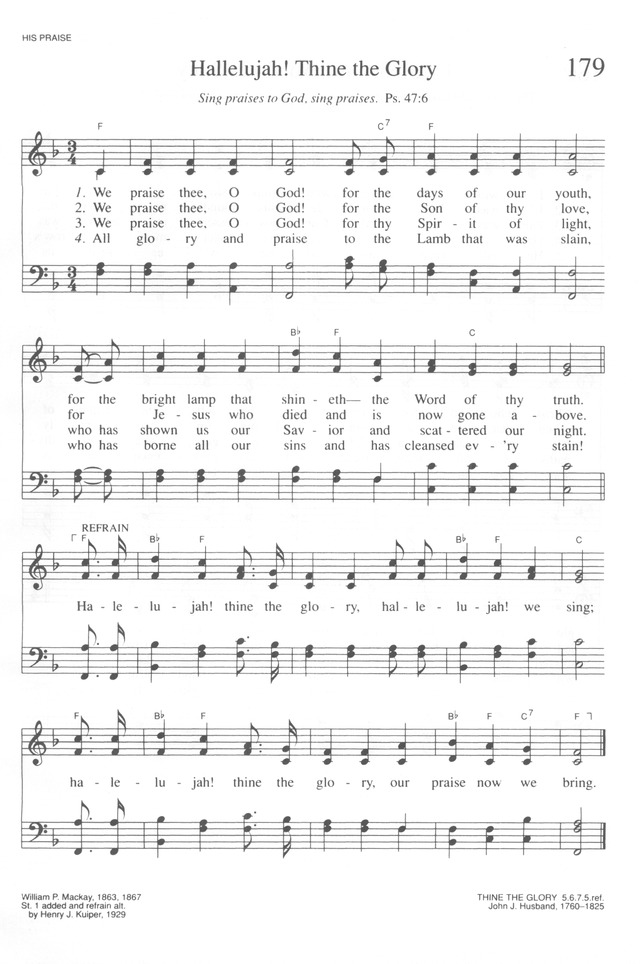 Trinity Hymnal (Rev. ed.) page 187