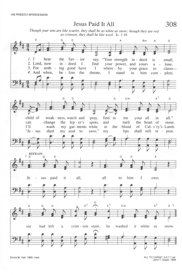 Trinity Hymnal (Rev. ed.) page 325