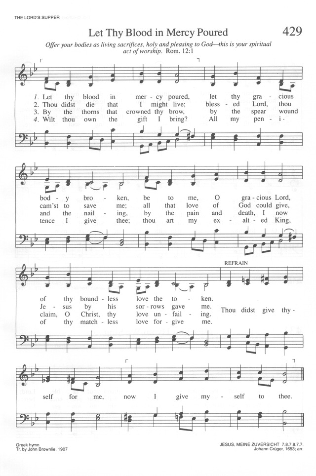 Trinity Hymnal (Rev. ed.) page 447