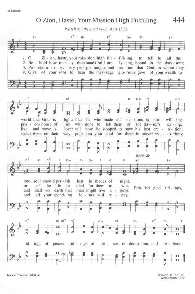 Trinity Hymnal (Rev. ed.) page 461