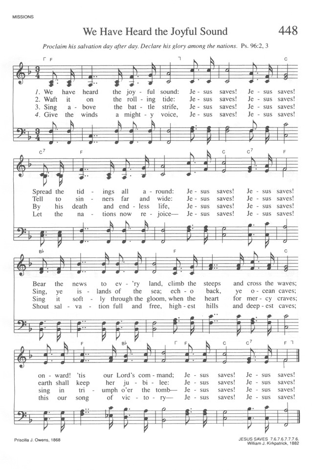 Trinity Hymnal (Rev. ed.) page 465