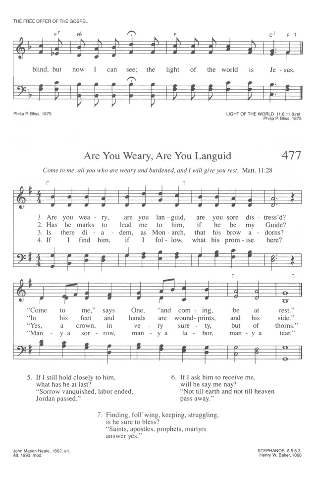 Trinity Hymnal (Rev. ed.) page 497