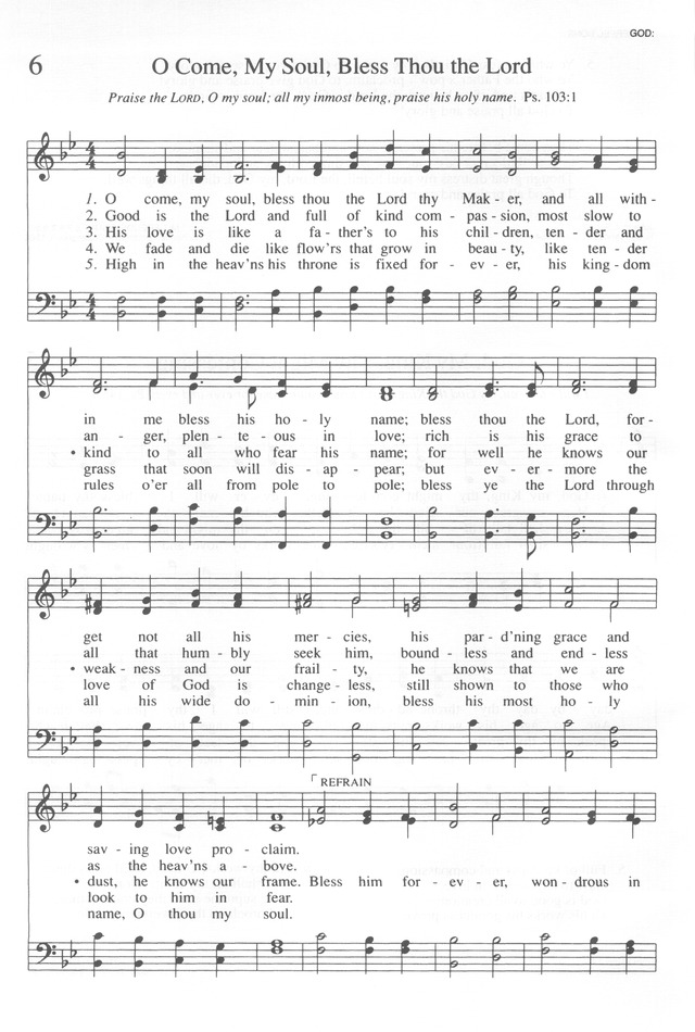 Trinity Hymnal (Rev. ed.) page 6