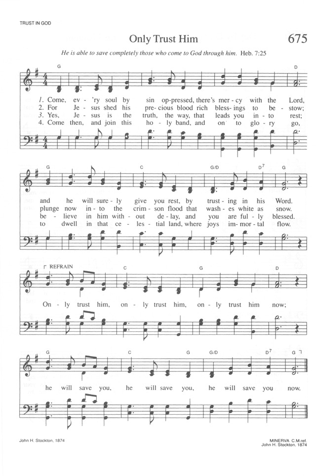 Trinity Hymnal (Rev. ed.) page 703