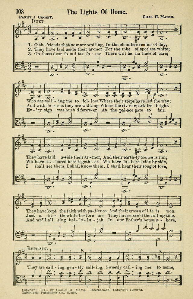 Tabernacle Hymns: No. 2 page 108