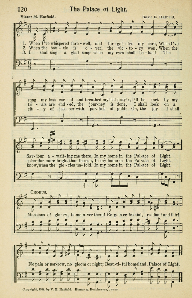 Tabernacle Hymns: No. 2 page 120