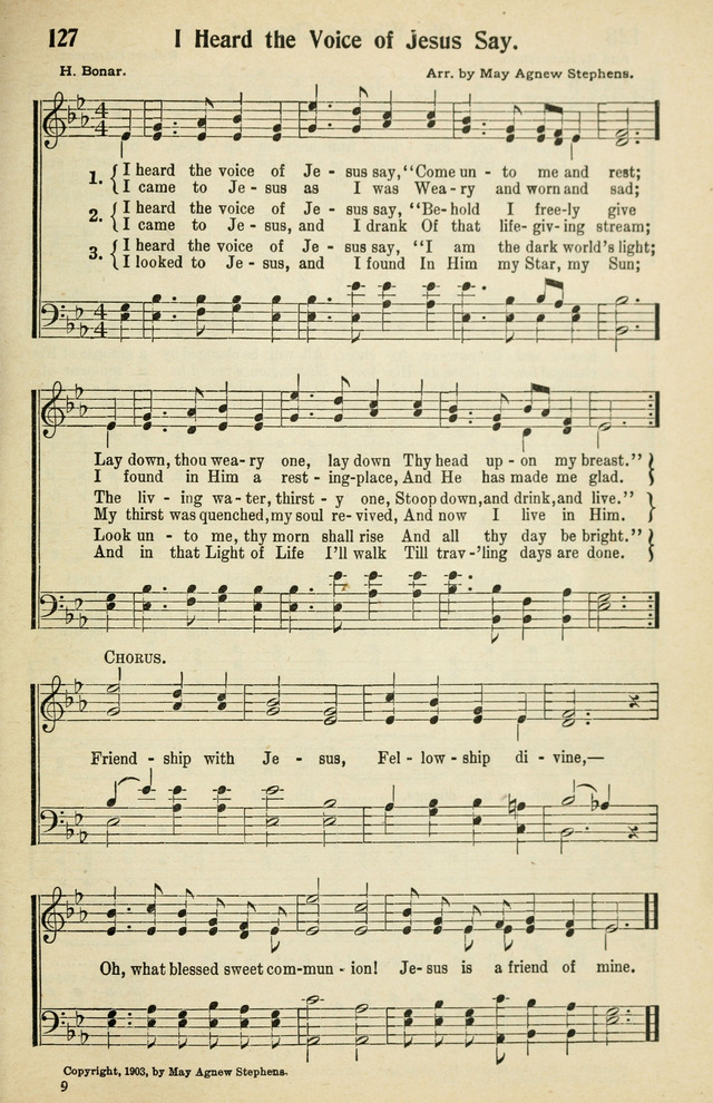 Tabernacle Hymns: No. 2 page 127