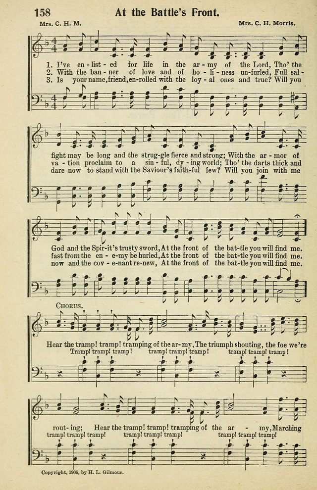 Tabernacle Hymns: No. 2 page 158