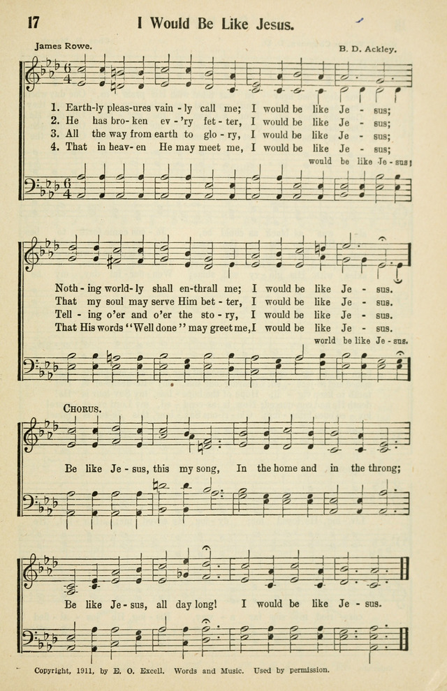 Tabernacle Hymns: No. 2 page 17