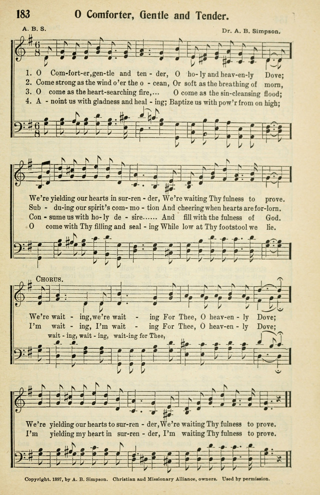 Tabernacle Hymns: No. 2 page 183