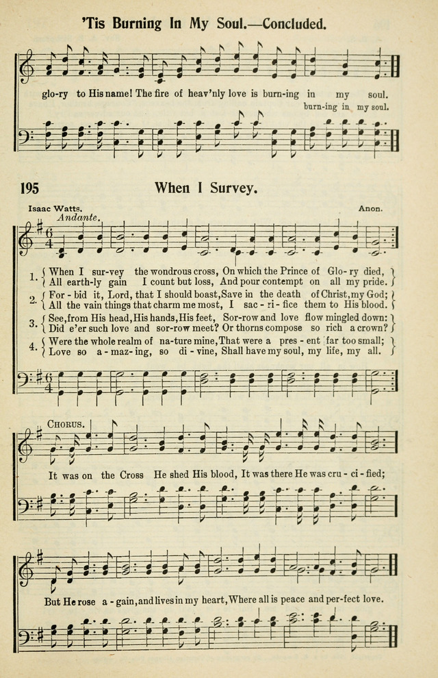 Tabernacle Hymns: No. 2 page 195