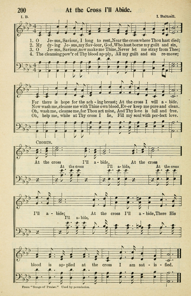 Tabernacle Hymns: No. 2 page 200