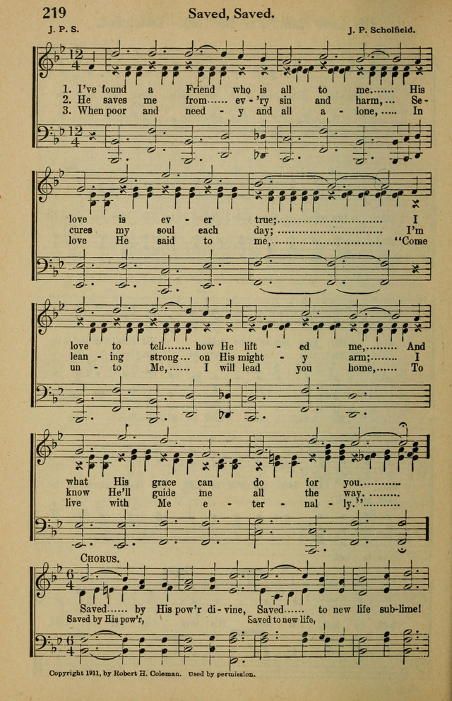 Tabernacle Hymns: No. 2 page 224