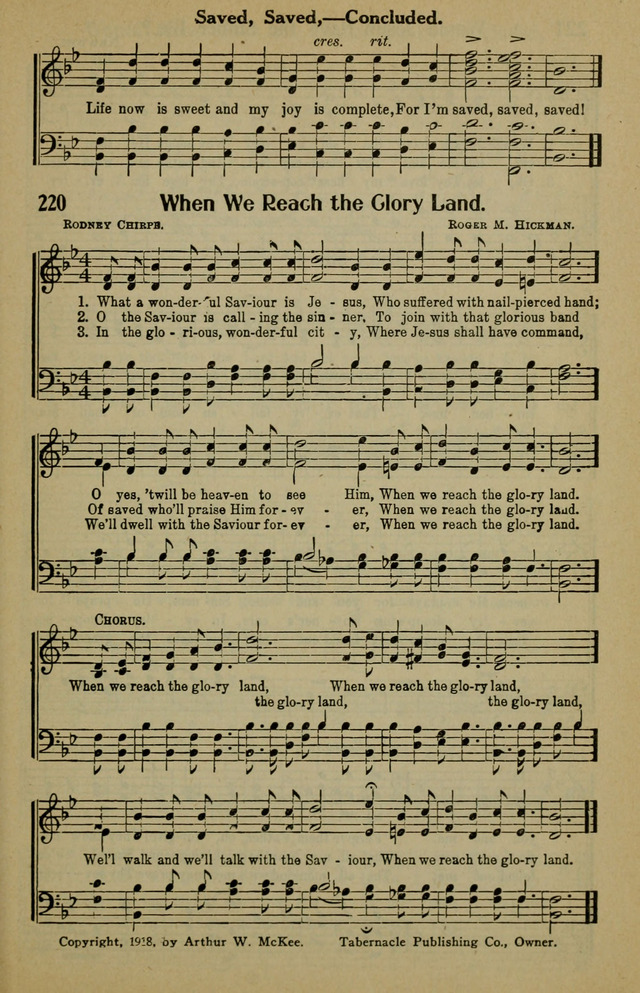 Tabernacle Hymns: No. 2 page 225